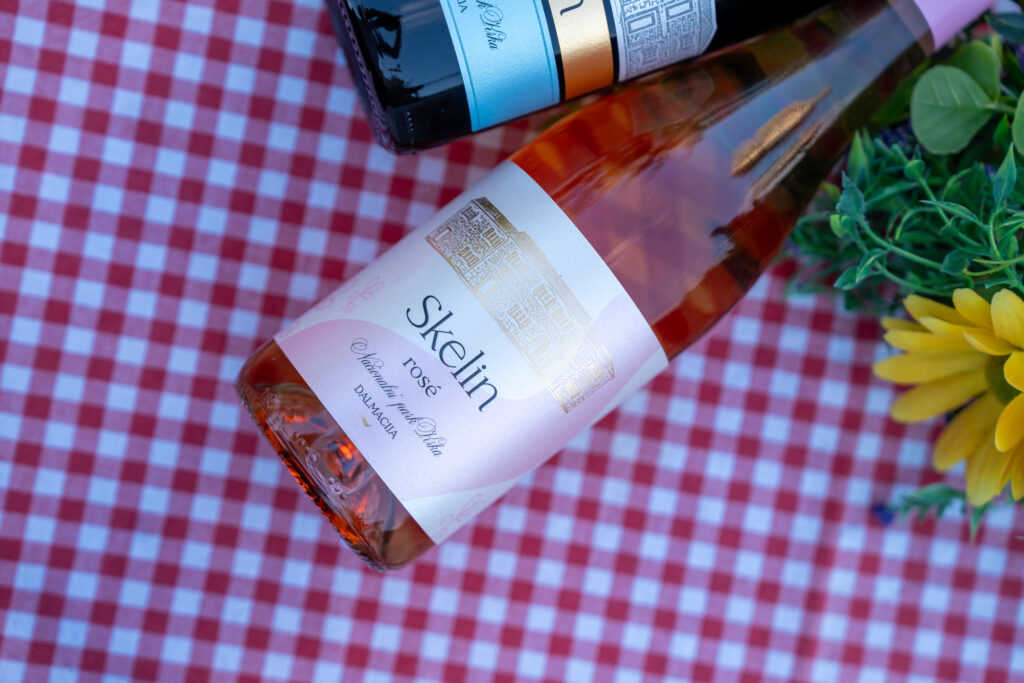 Skelin rosé uit Kroatië