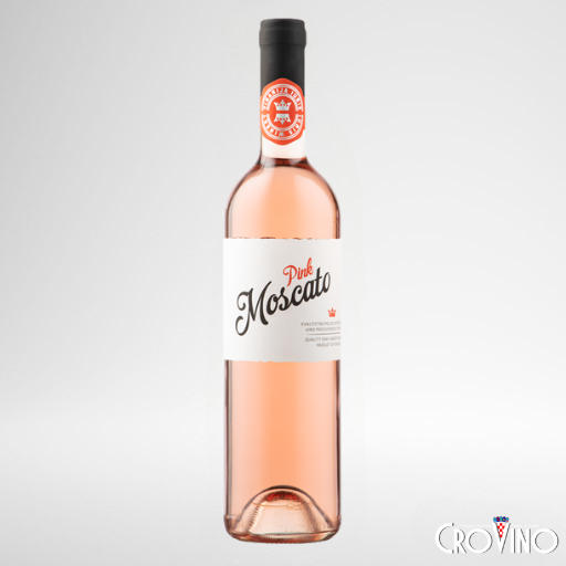 Iuris - Pink Moscato, dessertwijn Rosé uit Kroatië